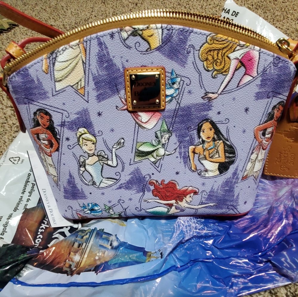Disney dooney and bourke princess run bag